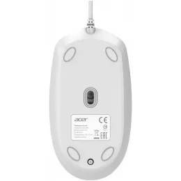 Клавиатура + мышь Acer OCC400 клав:белый мышь:белый USB (ZL.ACCCC.014)