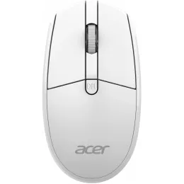Мышь Acer OMR408 белый оптическая 1600dpi беспров. USB для ноутбука 4but (ZL.MCEEE.02Y)