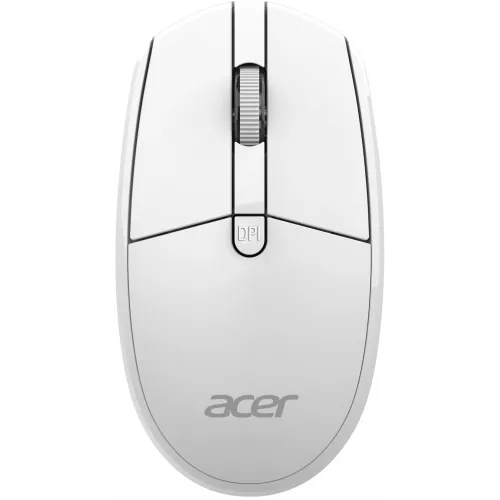 Мышь Acer OMR408 белый оптическая 1600dpi беспров. USB для ноутбука 4but (ZL.MCEEE.02Y)