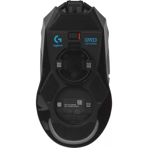 Мышь Logitech G903 LightSpeed Hero черный оптическая 25600dpi беспров. USB 9but (910-005674)