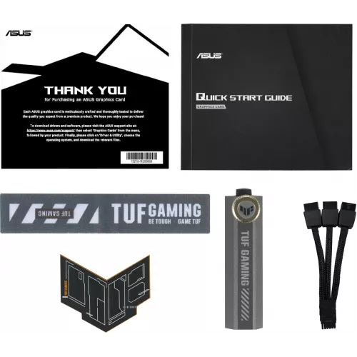 Видеокарта Asus PCI-E 5.0 TUF-RTX5070TI-O16G-GAMING NVIDIA GeForce RTX 5070TI 16Gb 256bit GDDR7 2588/28000 HDMIx2 DPx3 HDCP Ret