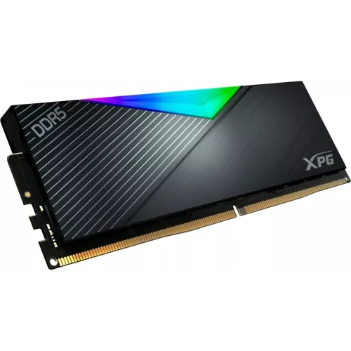 Память DDR5 2x32GB 6000MHz A-Data AX5U6000C3032G-DCLARBK XPG Lancer RGB RTL Gaming PC5-48000 CL30 DIMM 288-pin 1.35В kit dual rank с радиатором Ret