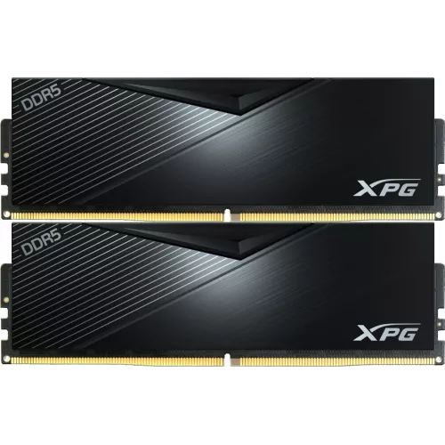 Память DDR5 2x32GB 6400MHz A-Data AX5U6400C3232G-DCLABK XPG Lancer RTL Gaming PC5-51200 CL32 DIMM 288-pin 1.4В kit dual rank с радиатором Ret