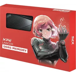 Память DDR5 2x32GB 6400MHz A-Data AX5U6400C3232G-DCLABK XPG Lancer RTL Gaming PC5-51200 CL32 DIMM 288-pin 1.4В kit dual rank с радиатором Ret