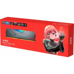 Память DDR4 16GB 3200MHz A-Data AX4U320016G16A-ST50 XPG Spectrix D50 RGB RTL Gaming PC4-25600 CL16 DIMM 288-pin 1.35В dual rank с радиатором Ret
