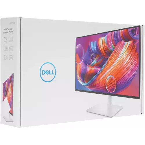 Монитор Dell 27" S2725HS черный/белый IPS LED 4ms 16:9 HDMI M/M матовая HAS Piv 1500:1 300cd 178гр/178гр 1920x1080 100Hz FHD 6.33кг
