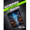 Коврик для мыши Cactus City 300x250x3мм (CS-MPC-D05M)