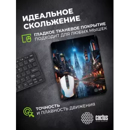 Коврик для мыши Cactus City 300x250x3мм (CS-MPC-D05M)
