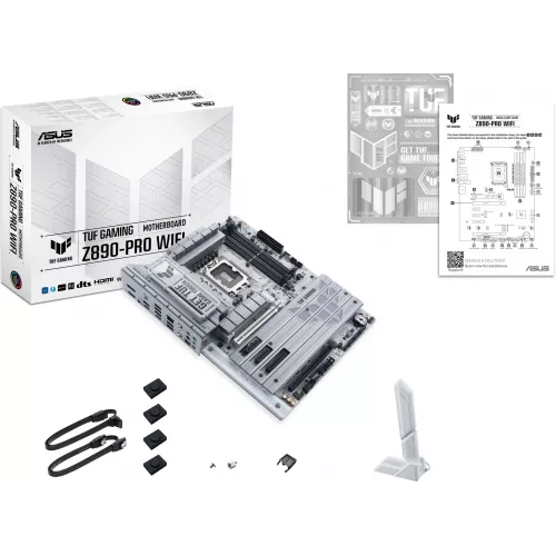 Материнская плата Asus TUF GAMING Z890-PRO WIFI Soc-1851 Intel Z890 4xDDR5 ATX AC`97 8ch(7.1) 2.5Gg RAID+HDMI+DP