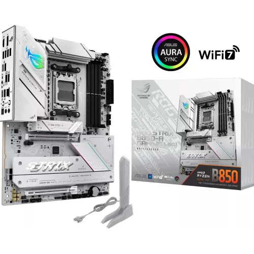 Материнская плата Asus ROG STRIX B850-A GAMING WIFI Socket AM5 AMD B850 4xDDR5 ATX AC`97 8ch(7.1) 2.5Gg RAID+HDMI+DP