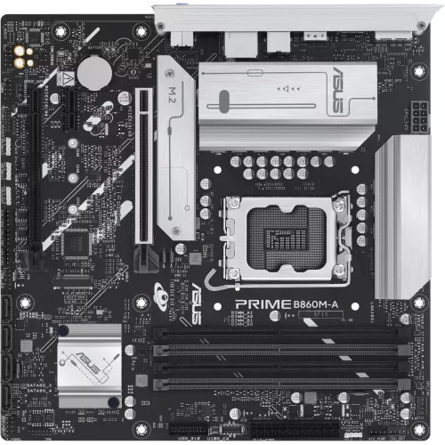 Материнская плата Asus PRIME B860M-A-CSM Soc-1851 Intel B860 4xDDR5 mATX AC`97 8ch(7.1) 2.5Gg RAID+HDMI+DP