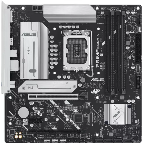 Материнская плата Asus PRIME B860M-A-CSM Soc-1851 Intel B860 4xDDR5 mATX AC`97 8ch(7.1) 2.5Gg RAID+HDMI+DP