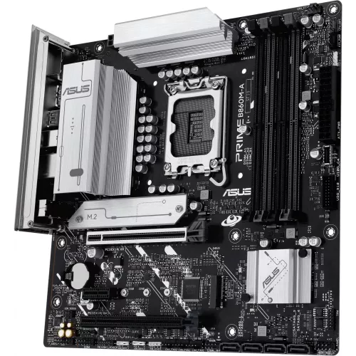 Материнская плата Asus PRIME B860M-A-CSM Soc-1851 Intel B860 4xDDR5 mATX AC`97 8ch(7.1) 2.5Gg RAID+HDMI+DP