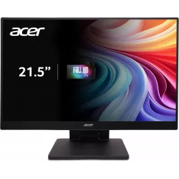 Монитор Acer 21.5" UT222QEbmiphzx черный IPS LED 4ms 16:9 HDMI M/M глянцевая 300cd 178гр/178гр 1920x1080 100Hz VGA DP FHD USB Touch 3.5кг