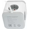 Сетевой удлинитель Buro BU-PC3.1UС-W 1.5м (3 розетки) белый (коробка)