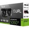 Видеокарта Asus PCI-E 5.0 DUAL-RTX5060TI-O8G NVIDIA GeForce RTX 5060TI 8Gb 128bit GDDR7 2602/28000 HDMIx1 DPx3 HDCP Ret
