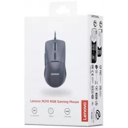 Мышь Lenovo M210 RGB Gaming черный оптическая 8000dpi USB 6but (GY51M74265)