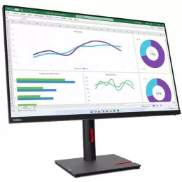 Монитор Lenovo 31.5" ThinkVision T32h-30 черный IPS LED 4ms 16:9 HDMI матовая HAS Piv 1000:1 350cd 178гр/178гр 2560x1440 60Hz DP Quad 2K (1440p) USB 9.9кг