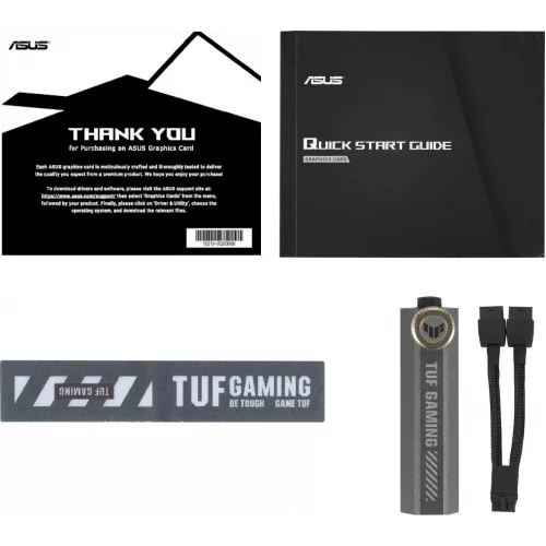 Видеокарта Asus PCI-E 5.0 TUF-RTX5060TI-O16G-GAMING NVIDIA GeForce RTX 5060TI 16Gb 128bit GDDR7 2662/28000 HDMIx1 DPx3 HDCP Ret