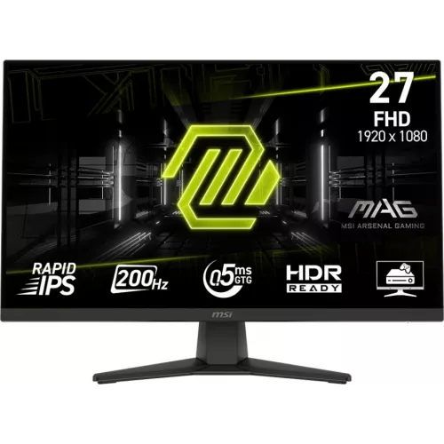 Монитор MSI 27" Mag MAG 272F черный IPS LED 16:9 HDMI матовая 178гр/178гр 1920x1080 200Hz DP FHD 4.2кг