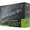 Видеокарта MSI PCI-E 5.0 RTX 5060 TI 8G SHADOW 2X PLUS NVIDIA GeForce RTX 5060TI 8Gb 128bit GDDR7 2572/28000 HDMIx1 DPx3 HDCP Ret