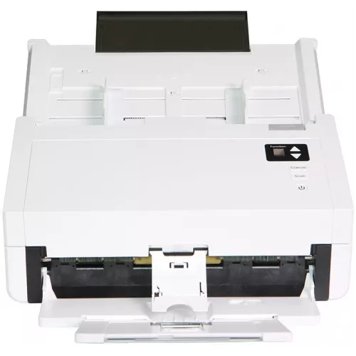 Сканер протяжный Avision AD345GL (000-1093-02G) A4 белый/черный
