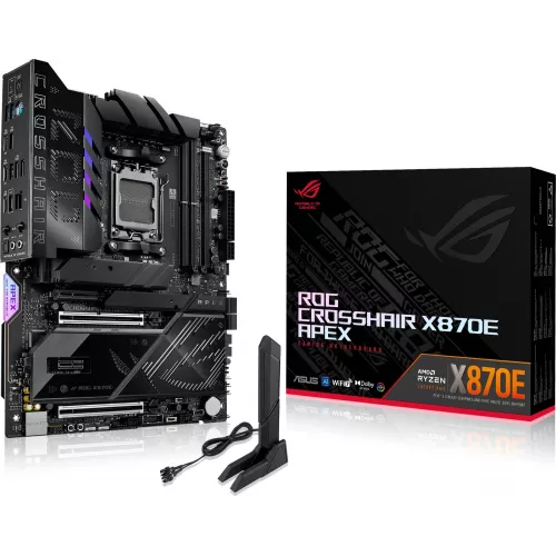 Материнская плата Asus ROG CROSSHAIR X870E APEX Socket AM5 AMD X870E 2xDDR5 ATX AC`97 8ch(7.1) 5Gigabit RAID