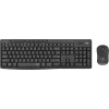 Клавиатура + мышь Logitech MK295 клав:черный мышь:черный USB беспроводная Multimedia (920-009813)