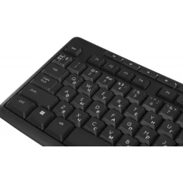 Клавиатура + мышь Logitech MK295 клав:черный мышь:черный USB беспроводная Multimedia (920-009813)