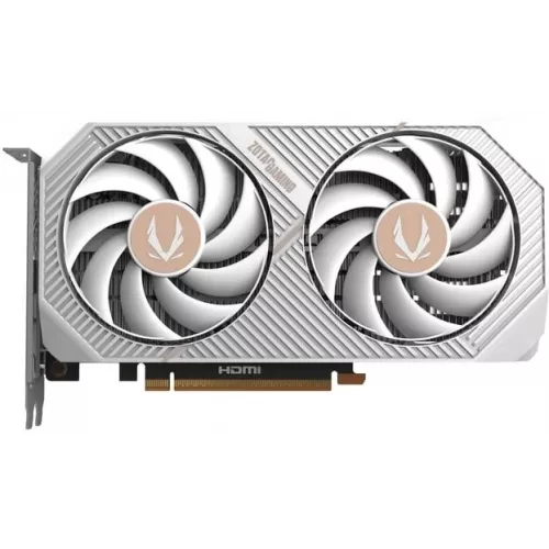 Видеокарта Zotac PCI-E 5.0 RTX 5050 TWIN EDGE OC WHITE ED 8GB NVIDIA GeForce RTX 5050 8Gb 128bit GDDR6 2602/20000 HDMIx1 DPx3 HDCP Ret