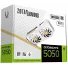 Видеокарта Zotac PCI-E 5.0 RTX 5050 TWIN EDGE OC WHITE ED 8GB NVIDIA GeForce RTX 5050 8Gb 128bit GDDR6 2602/20000 HDMIx1 DPx3 HDCP Ret