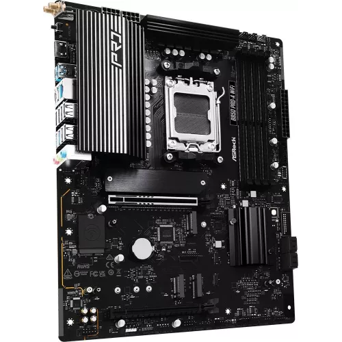Материнская плата Asrock B850 PRO-A WIFI Socket AM5 AMD B850 4xDDR5 ATX AC`97 8ch(7.1) 2.5Gg RAID+HDMI