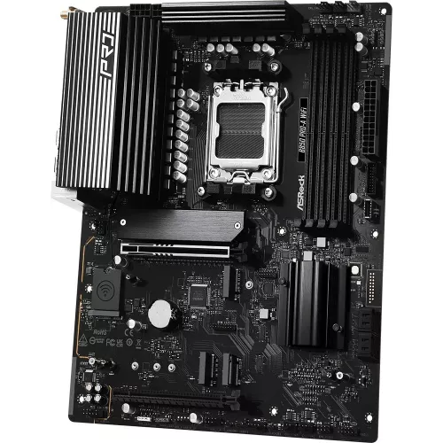 Материнская плата Asrock B850 PRO-A WIFI Socket AM5 AMD B850 4xDDR5 ATX AC`97 8ch(7.1) 2.5Gg RAID+HDMI