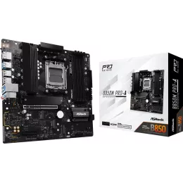 Материнская плата Asrock B850M PRO-A Socket AM5 AMD B850 4xDDR5 mATX AC`97 8ch(7.1) 2.5Gg RAID+HDMI+DP