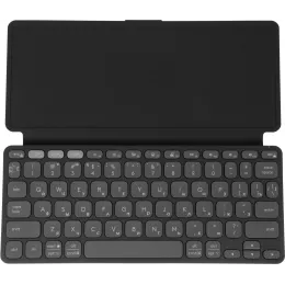 Клавиатура Logitech Keys-To-Go 2 графитовый/черный беспроводная BT slim Multimedia для ноутбука (920-012999)