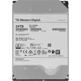 Жесткий диск WD SATA-III 24TB 0F65101/0F62821/0F62819 WUH722424ALE604 Server Ultrastar DC HC580 (7200rpm) 512Mb 3.5"
