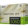 Видеокарта MSI PCI-E 5.0 RTX 5060 8G INSPIRE 2X OC NVIDIA GeForce RTX 5060 8Gb 128bit GDDR7 2535/28000 HDMIx1 DPx3 HDCP Ret