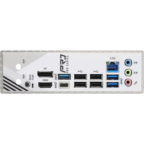 Материнская плата Asrock A620AM Pro RS Socket AM5 AMD A620A 4xDDR5 mATX AC`97 8ch(7.1) 2.5Gg RAID+HDMI+DP