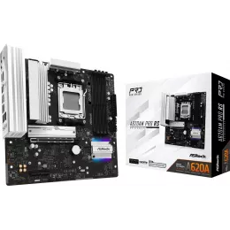 Материнская плата Asrock A620AM Pro RS Socket AM5 AMD A620A 4xDDR5 mATX AC`97 8ch(7.1) 2.5Gg RAID+HDMI+DP
