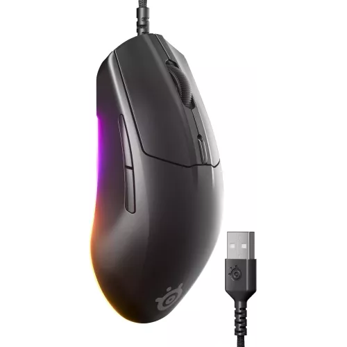 Мышь Steelseries Rival 3 Gen 2 черный оптическая 8500dpi USB 5but (62515)