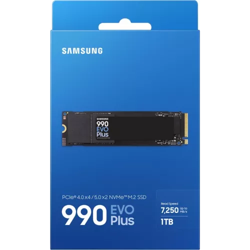 Накопитель SSD Samsung PCIe 4.0 x4 1TB MZ-V9S1T0B/AM 990 EVO Plus M.2 2280