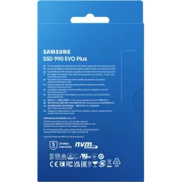 Накопитель SSD Samsung PCIe 4.0 x4 1TB MZ-V9S1T0B/AM 990 EVO Plus M.2 2280