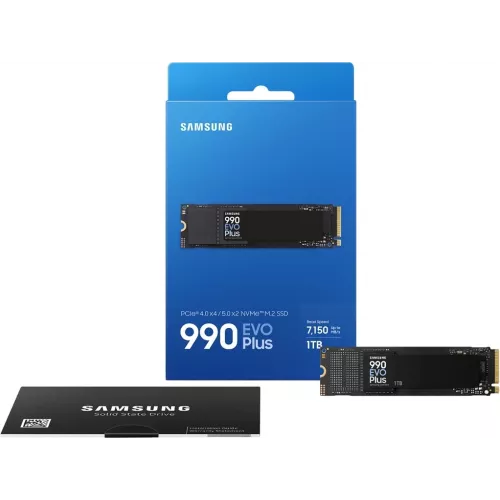 Накопитель SSD Samsung PCIe 4.0 x4 1TB MZ-V9S1T0B/AM 990 EVO Plus M.2 2280