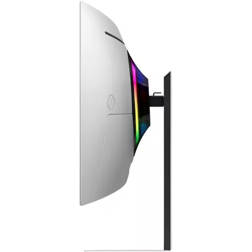 Монитор Samsung 34" Odyssey OLED G8 S34DG852SMXUE серебристый OLED LED 21:9 M/M полуматовая HAS 250cd 178гр/178гр 3440x1440 175Hz DP UW USB 7.5кг