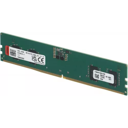 Память DDR5 8GB 5600MHz Kingston KCP556US6-8 RTL PC5-44800 CL46 DIMM 288-pin 1.1В single rank Ret