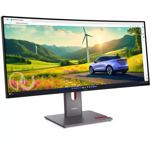 Монитор Lenovo 34" ThinkVision P34WD-40 черный IPS LED 4ms 21:9 HDMI M/M HAS Piv 2000:1 350cd 178гр/178гр 3440x1440 120Hz DP WQ USB 10кг