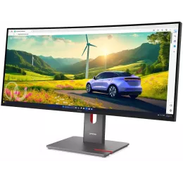 Монитор Lenovo 34" ThinkVision P34WD-40 черный IPS LED 4ms 21:9 HDMI M/M HAS Piv 2000:1 350cd 178гр/178гр 3440x1440 120Hz DP WQ USB 10кг
