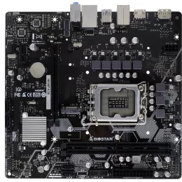 Материнская плата Biostar H610MT-E D5 Soc-1700 Intel H610 2xDDR5 mATX AC`97 8ch(7.1) GbLAN+HDMI+DP