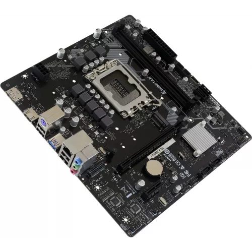 Материнская плата Biostar H610MT-E D5 Soc-1700 Intel H610 2xDDR5 mATX AC`97 8ch(7.1) GbLAN+HDMI+DP
