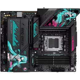 Материнская плата Asus ROG STRIX X870E-H GAMING MIKU Socket AM5 AMD X870E 4xDDR5 ATX AC`97 8ch(7.1) 5Gigabit RAID+HDMI
